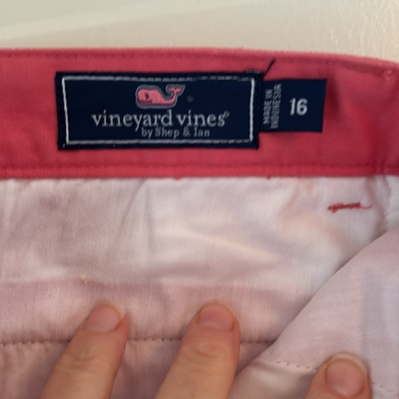 Vineyard Vines Nantucket Red Classic Fit Pants SIZE 16 - Picture 4 of 4